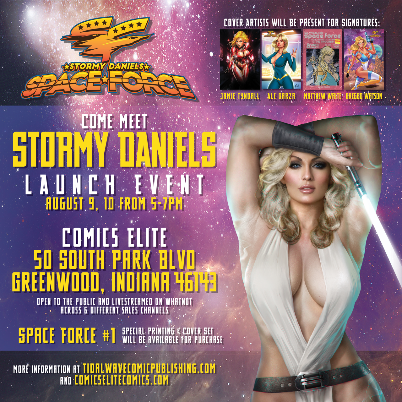 Stormy Daniels Comic Event