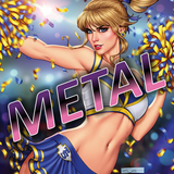 TAYLOR SWIFT - SUHNG CVR B - ART ONLY METAL - LIMITED TO 25