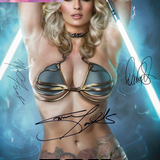 STORMY DANIELS: SPACE FORCE #1 - SHIKARII - BIKINI FOIL - LTD 100