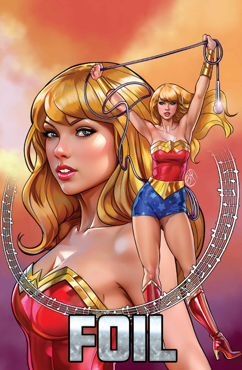 FEMALE FORCE: TAYLOR SWIFT #2 - BRIAN MIROGLIO TRADE DRESS METAL - LIMITED TO 25