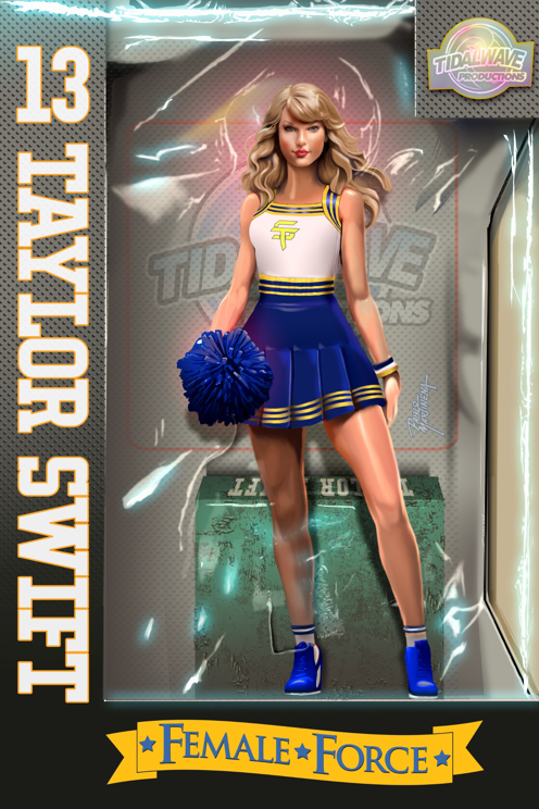 FEMALE FORCE: TAYLOR SWIFT - BLUE - LIMITED TO 500