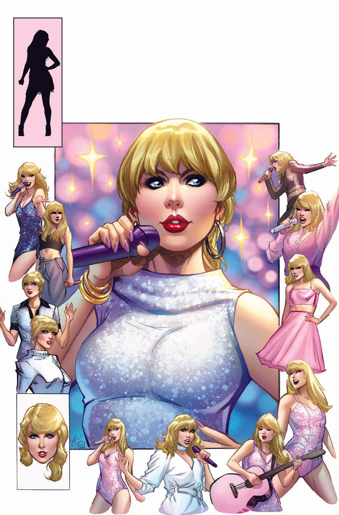 FEMALE FORCE: TAYLOR SWIFT #2 - ALE GARZA ART ONLY - LIMITED TO 250