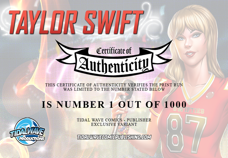 TAYLOR SWIFT - KINCAID CVR A - LIMITED TO 1000