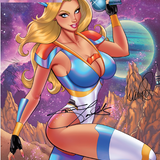 STORMY DANIELS: SPACE FORCE #1 - GREGBO MAIN - NICE - LTD 500