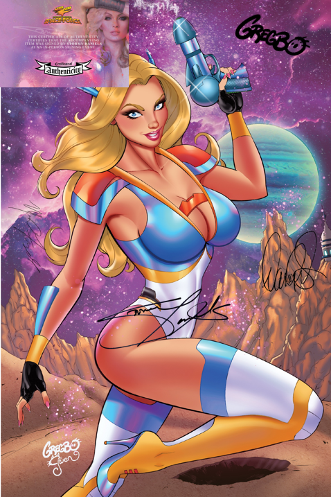 STORMY DANIELS: SPACE FORCE #1 - GREGBO MAIN - NICE - LTD 500