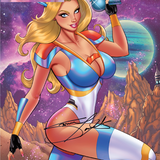 STORMY DANIELS: SPACE FORCE #1 - GREGBO VIRGIN - NICE - LTD 400